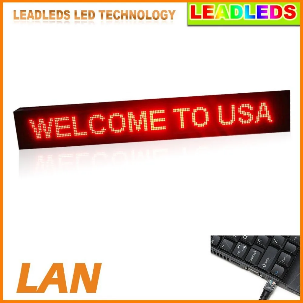 

Super Bright LED Scrolling Message Sign Board For P10 Waterproof Outdoor Red module