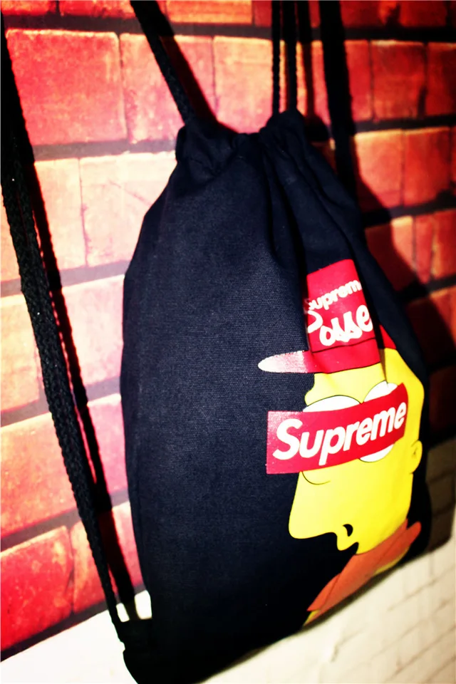 supreme bart simpson backpack