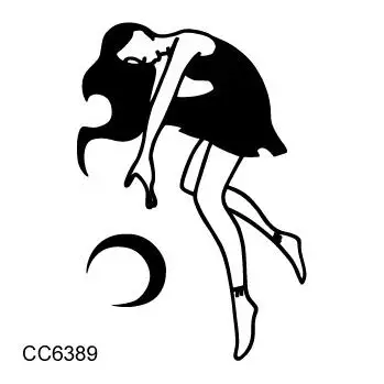 

Waterproof Temporary Tattoo Sticker For Girl Women Kids Hand Foot Body Art Fake Tatto Old School Moon Flash Tatoo Tatouage