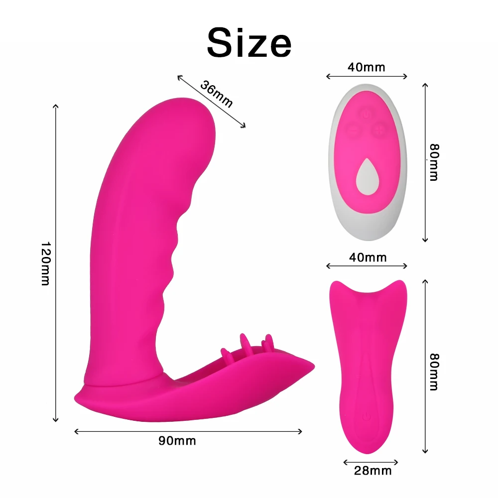 Wearable Dildo Vibrator For Women Vagina Wireless Remote Control G-spot Clitoral Stimulation Couple Vibrator Sex Toy For Adults (16)