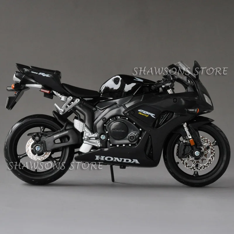 Литая модель мотоцикла игрушки Maisto 1:12 Honda CBR 1000RR спортивный велосипед миниатюрная копия черный
