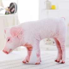 1 шт. 60x40 см поросенок кукла симулятор подушки с изображением животных плюшевая игрушка поросенок забавная Подушка злая Подушка очень реалистичный подарок на день рождения