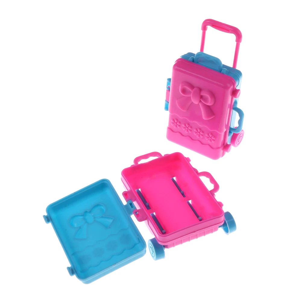 1Pc Plastic Travel Box for Doll Educational Classic Toy DIY Children