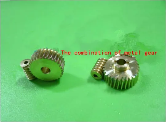 0 5 module Metal gear worm 1 30 high speed motor reduction gear DIY model toy