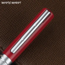 Высококачественная шариковая металлическая ручка, деловая, красная и черная, подарочная ручка, сверхмощная, для офиса, школы, канцелярские принадлежности, для письма
