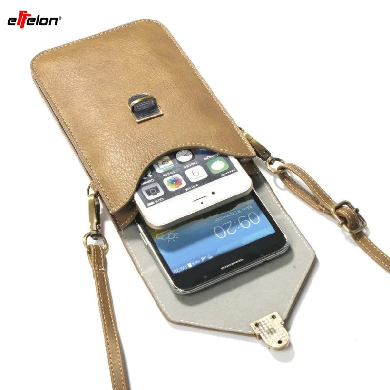 imágenes para Effelon 6.3 "Universal de LA PU Bolsa de Cuero Del Teléfono Del Caso de Bolsillo Monedero Bolsa Correa de cuello Para el iphone 7 6 s más para Samsung s8 s7 imágenes para Effelon 6.3 "Universal de LA PU Bolsa de Cuero Del Teléfono Del Caso de Bolsillo Monedero Bolsa Correa de cuello Para el iphone 7 6 s más para Samsung s8 s7