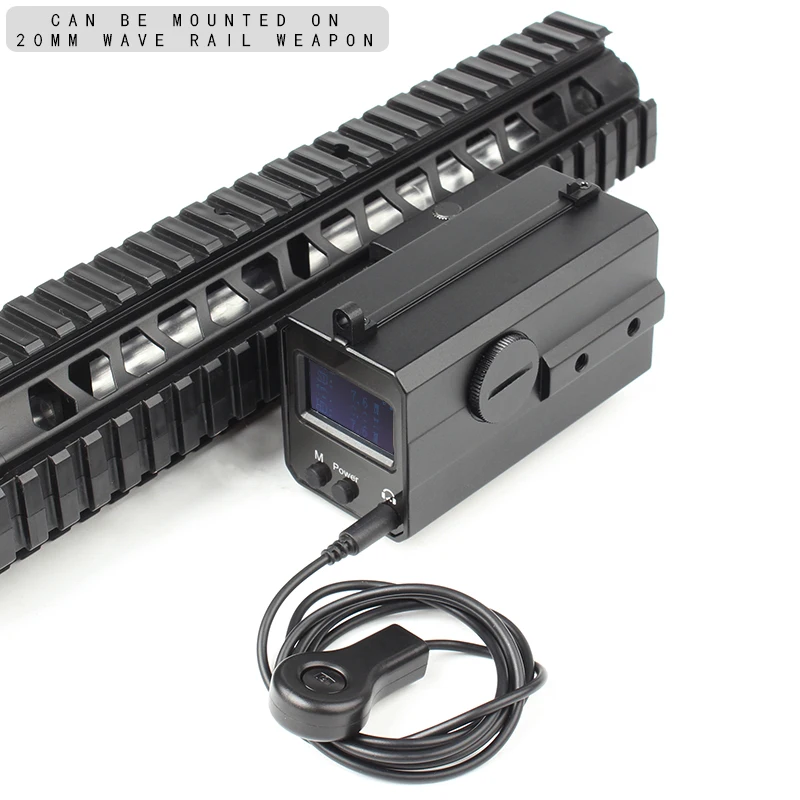 Открытый 6-700 м мини-дисплей с OLED экраном лазерный автоматический дальномер 20 мм волновой рейкой охотничья оптика riflescope части
