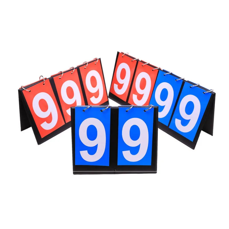 

Digit Scoreboard Sports Referee Soccer Coach Score board for Basketball Football Badminton Volleyball Table Tennis Equipment