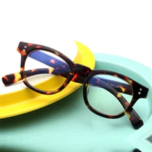 KUJUNY, Ретро стиль, круглые очки, оправа, анти-Синие лучи, радиационные линзы, очки, оправа для мужчин и женщин, компьютерные очки, PC оправа