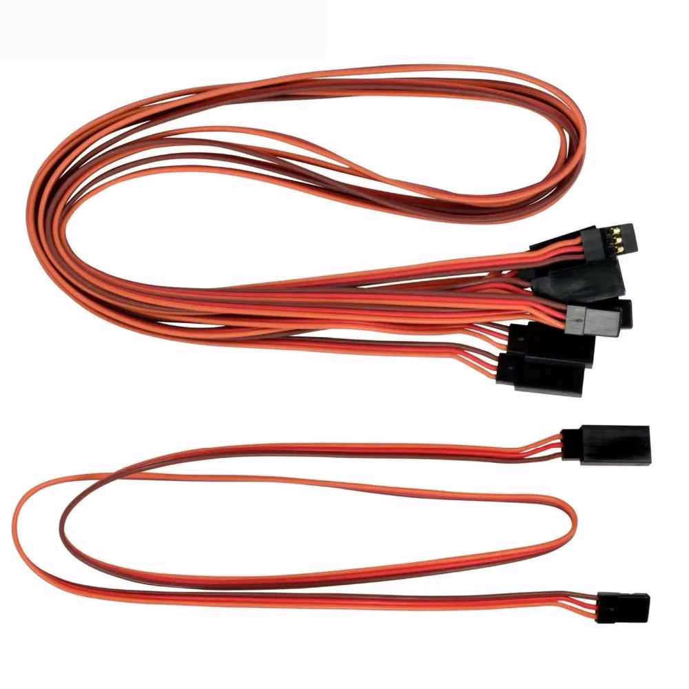 Buy 10pcs JR 26 26AWG Servo Extension Lead Wire Cable