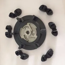 Авто Воздушный Компрессор ac концентратор сцепления+ резина для 5SE09C 5SL12C 5SEU12C 6SEU14C 6SEU17C 7SEU17C для VW AUDI BMW SKODA SEAT