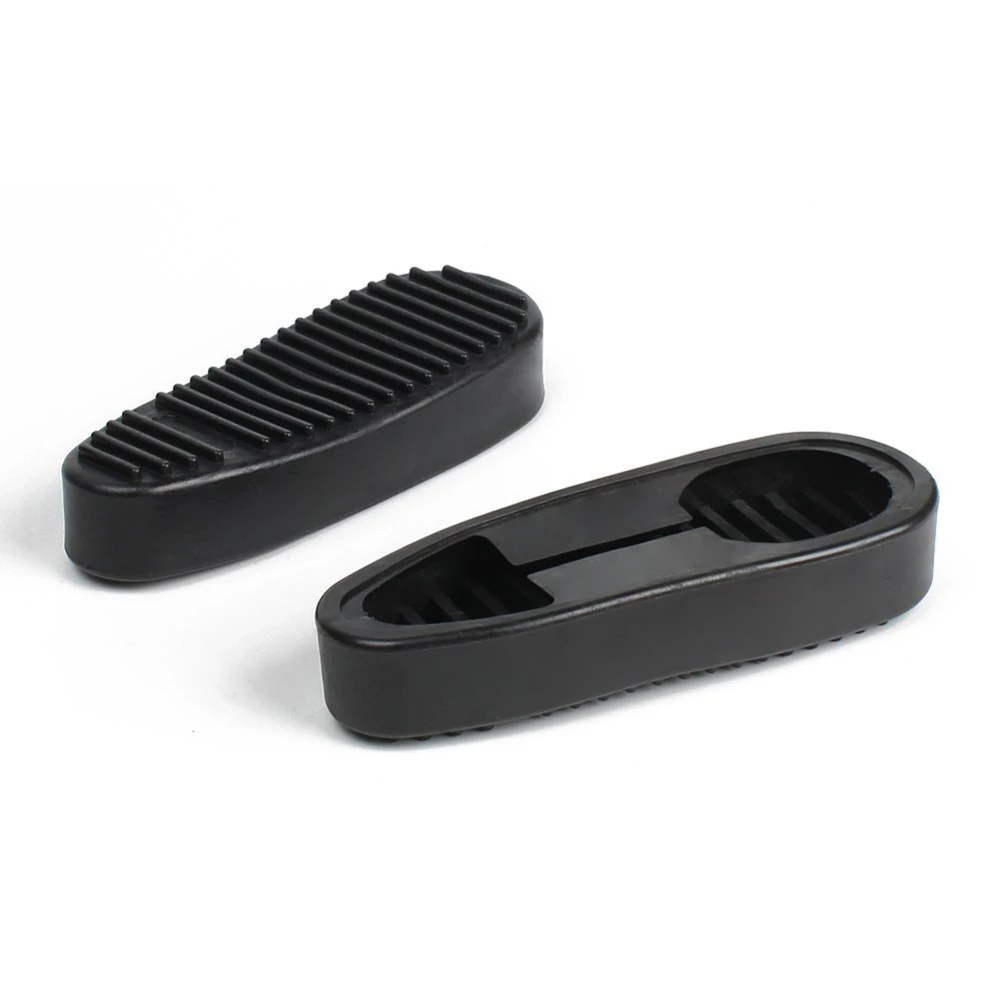 Airsoft hunting AR 15 gun  Accessories Tactical Non Slip Rubber Buttpad  recoil pad for pistol stock shooting (2)