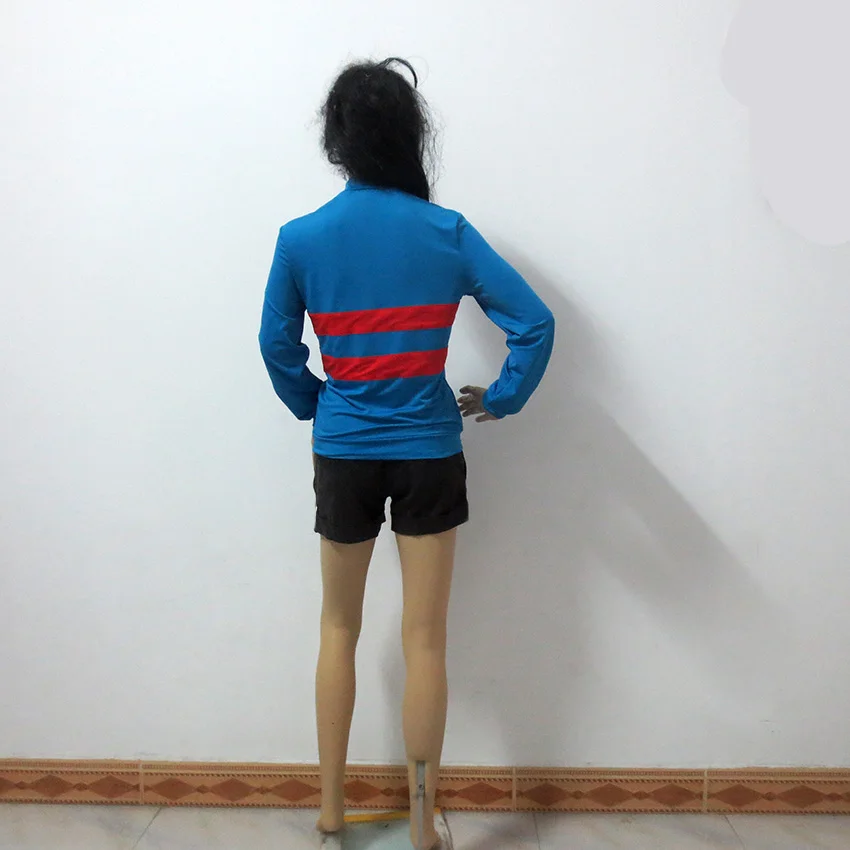 Undertale Frisk Chara Рождественская вечеринка Хэллоуин униформа наряд косплей костюм