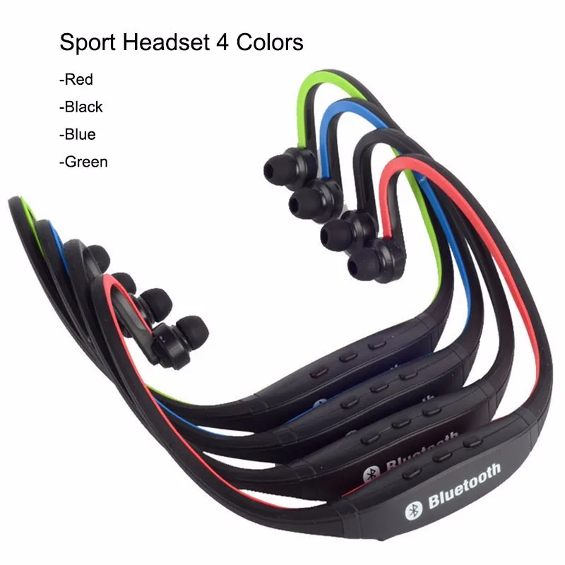 

Wireless Earphones Bluetooth Headphones outdoor Sport In-ear Headset with Mic for Samsung Xiaomi Huawei