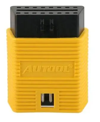 AUTOOL автомобильный OBD2 разъем удлинитель адаптер Авто OBD 2 расширение OBD 16Pin подключения части для Univeral OBDII ELM327 сканер адаптация - Цвет: Цвет: желтый