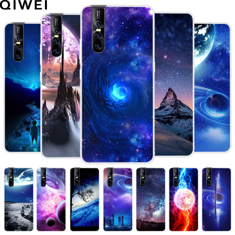 

For VIVO V15 Pro Case Slim Fashion Space silicone Soft TPU Back cover Coque For VIVO V15 Pro V15Pro V 15 Pro VIVOV15 Phone Cases
