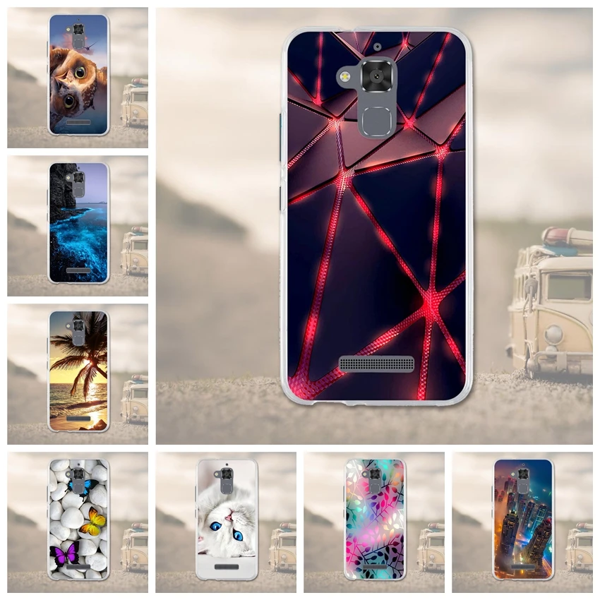 Чехол для Asus Zenfone 3 Max ZC520TL силиконовый чехол Для ZenFone Deluxe ZS550KL 5 2 дюйма Чехлы мягкие