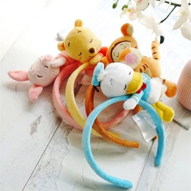 

kids TSUM Donald Duck headband Cute Ear Hair Band Toy Pig Tiger Cosplay Party Headwear Hair Joke Accessories