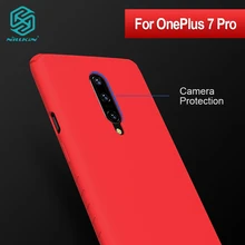 NILLKIN one plus 7 pro Чехол Силиконовый Гладкий защитный чехол на заднюю панель oneplus 7 Pro Чехол oneplus 7pro чехол 6,67 дюймов