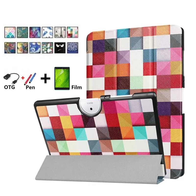 

Case for Acer Iconia One 10 B3-A40 B3 40 10.1 Tablet Cover Funda Tablet PU Leather Folding Flip Stand Shell case for Acer B3 A40