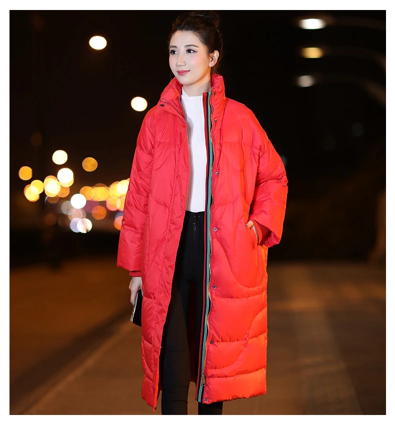 2019 Winter New Down Jacket Medium And long Section Large Size Women's Winter Jackets  Casual Fashion Coat Female (21)