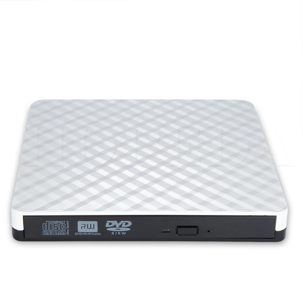 50 шт. Новый универсальный высокоскоростной ультратонкий внешний DVD привод USB 3 0