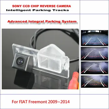 

HD CCD SONY Rear Camera For FIAT Freemont 2009~2014 Intelligent Parking Tracks Reverse / NTSC RCA AUX 580 TV Lines