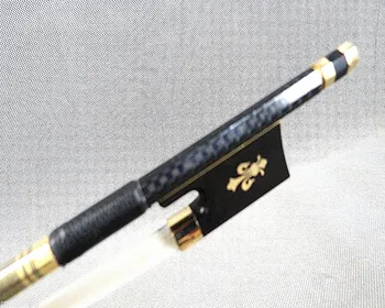 

1 pcs high class plaid black Carbon fiber violin bow 4/4 05692
