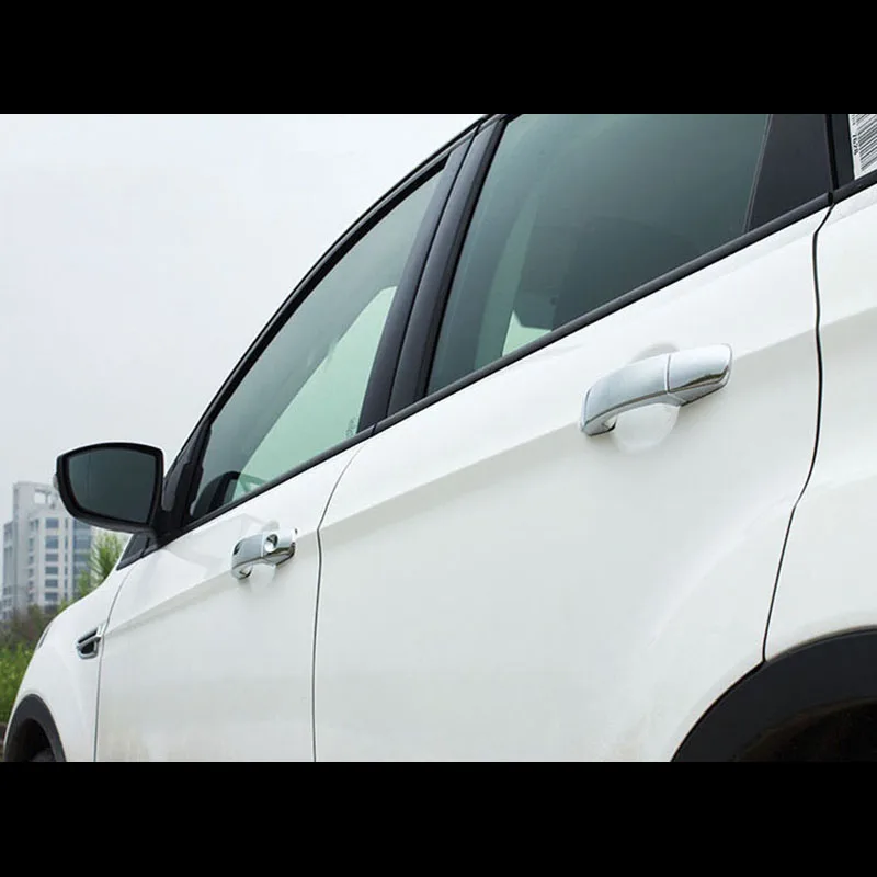 Подходит для Ford Focus 2 MK2 II 3 MK3 III 4 C Max Kuga Escape ABS Хромированная Защитная ручка двери