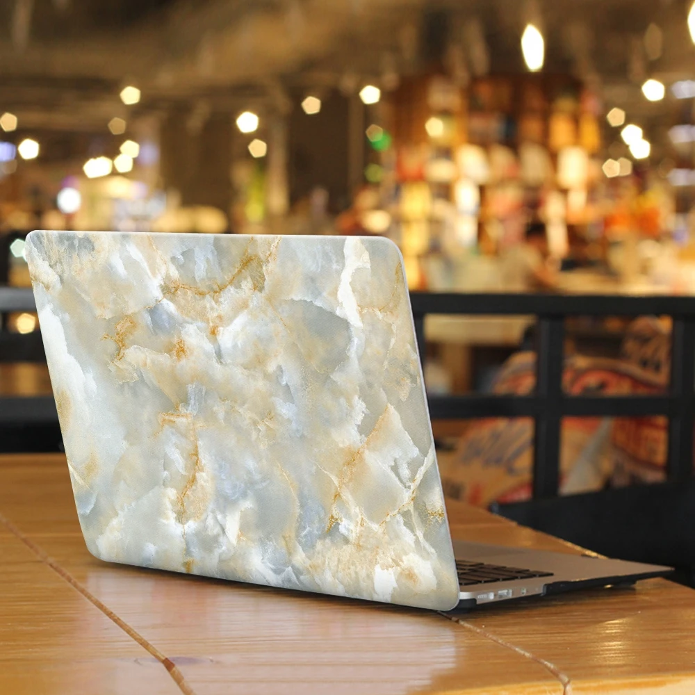 

Marble pattern Book in of Tree Laptop Case Cover for MacBook Air 13 Retina Pro 13 15 touch bar For MacBook 12 inch Hard Sleeve
