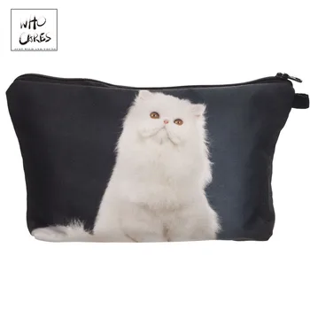 

Who Cares Mysterious Graphic Printing Cosmetic Bag Organizer Toiletry Pencil Makeup Bags Necessarie Makyaj Cantasi Kosmetyczka