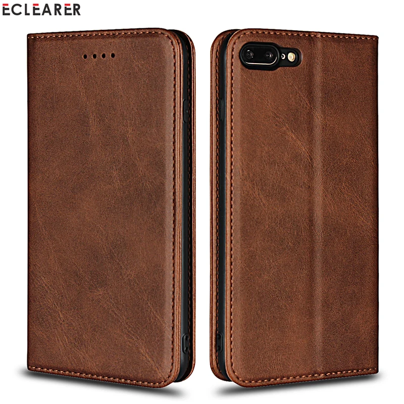 

High Quality Leather Magnetic Auto Flip Case For Apple iPhone 8 7 Vintage Wallet Cover For iPhone X XS Max XR 7 8 6 6s Plus Case