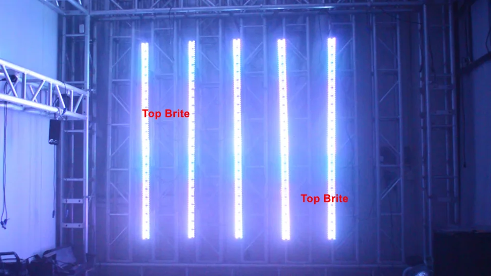 Feixe de Luz Luz de Lavagem de Parede Led de Luz de Discoteca Profissional Levou 12x3 w Linha Parede Bar Dmx Levou Bar Dmx Strobe Wash dj Iluminação Efeito 9 Luz conduzida profissional da lavagem da parede