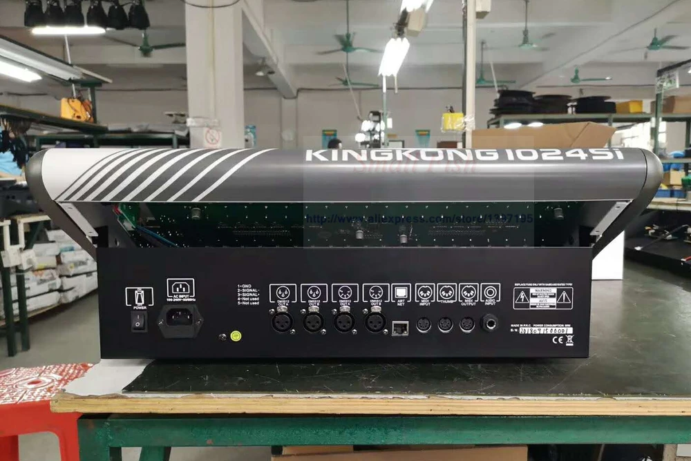 KingKong 1024Si DMX контроллер диджей оборудования DMX512 консольная часть освещения для Светодиодный пар перемещения головы прожекторы диско DJ Controlle