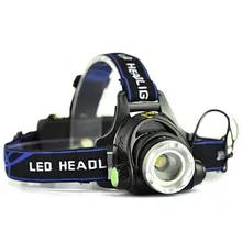 1 шт. светодиодный головной светильник CREE XM-L T6 1200LM головной светильник 18650 батарея светодиодный налобный фонарь+ зарядное устройство EU/US/UK