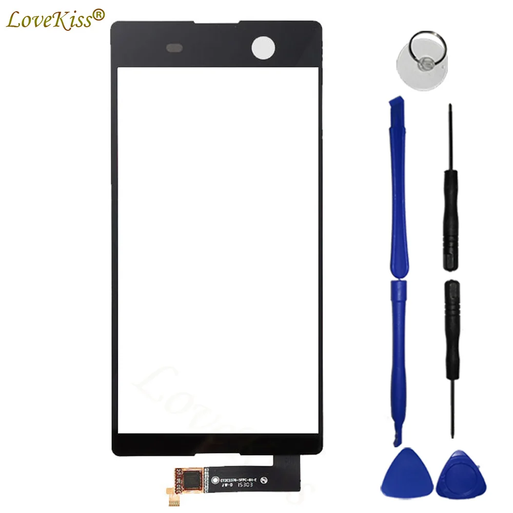Двойная сенсорная Передняя панель M5 для Sony Xperia E5603 E5606 E5653 сенсорный ЖК дисплей