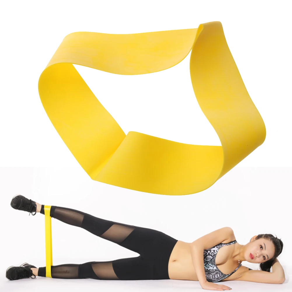

2 Colors Unisex Resistance Bands Rubber Ring Yoga Sports Gym Strength Rubber String Chest Developer Loops Fitness Body Building