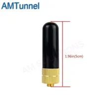SMA-F женский UHF+ VHF радио антенна SRH805S для TK3107 2107 Baofeng UV-5R TG-UV2 Ham радио