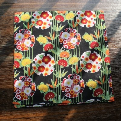 Япония Обернуть Ткань платок furoshiki хлопок /с принтом 52 см/много использования - Цвет: 1