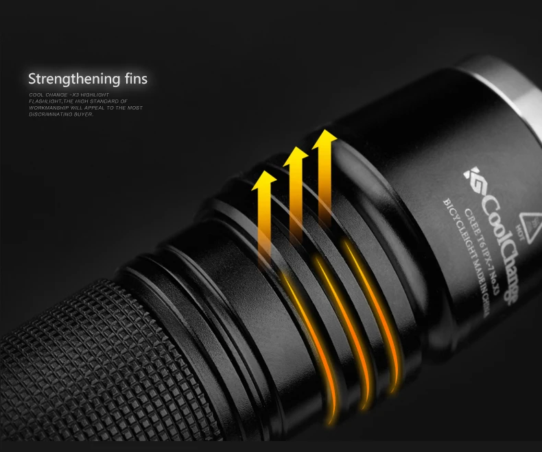 Flash Deal Coolchange Front Bycicle Light Mtb Flashlight for Bicycle Torchlight Bike Led Cycling Light Waterproof 1000 Lumens Bicycle Torch 29