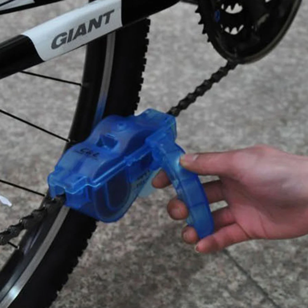 Best 1PC Bicycle Chain Cleaner Machine Tool Cycling Bike Bicycle 3D Chain Cleaner Machine Brushes Scrubber Cleaning Tool 3