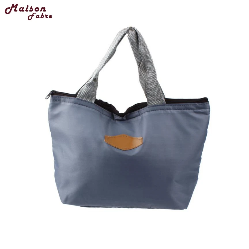 

Leather Shoulder Bag Women Handbag Women Lunch Bag Waterproof Portable Picnic Insulated Food Storage Box Tote Lunch Bag 2019