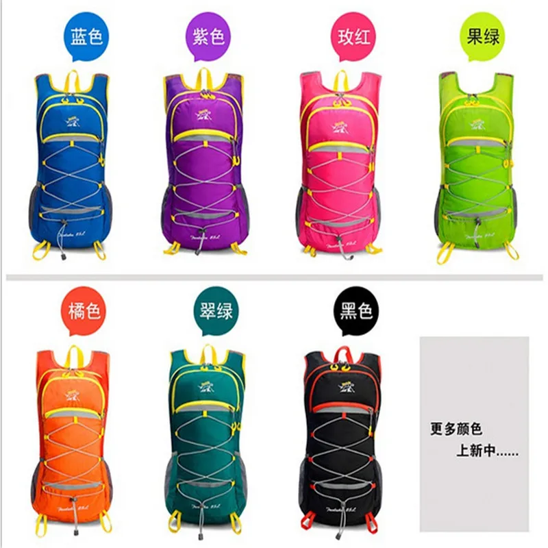 TANLUHU 674 Nylon 25L Outdoor Bags Hiking Backpack Vest Marathon Running Cycling Backpack For 2L Water Bag