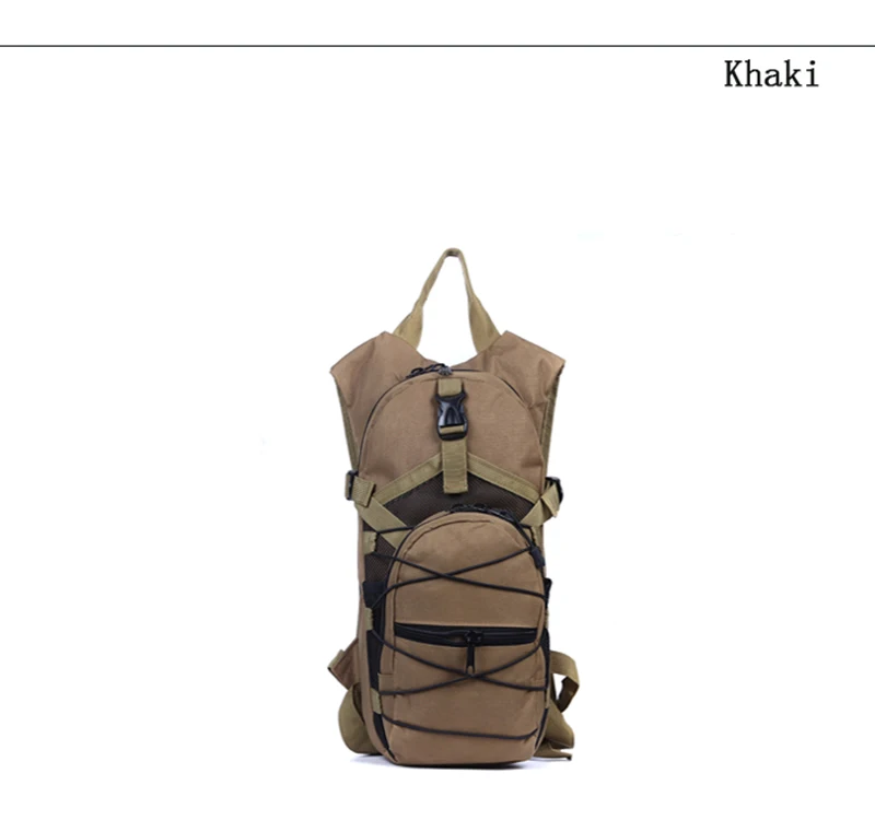 Военный Рюкзак для воды Тактический штурмовой для пеших прогулок и охоты альпинистская верхняя одежда армейская сумка Велоспорт рюкзак тканевый резервуар для воды - Цвет: Красный цвет