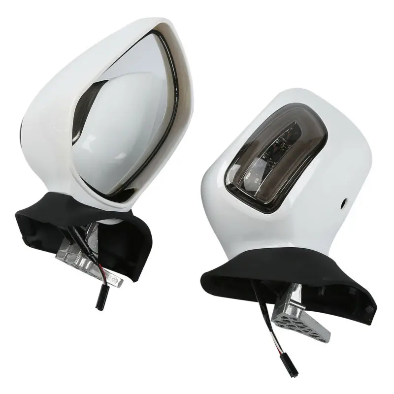  Motorcycle Rear View Mirrors with LED Turn Signals For Honda GL1800 Goldwing 1800 F6B 2013-2017 - 33051275335