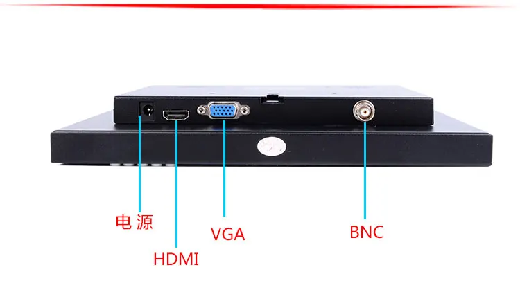 10 дюймов 1024x768 HD CCTV Мониторы с металлической В виде ракушки и HDMI VGA AV BNC разъем для ПК и мультимедиа и donitor Дисплей и микроскоп