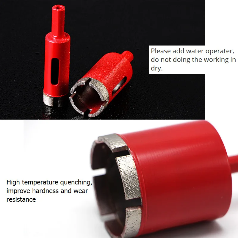 2 шт./лот 6 мм буровое долото для мрамора гранита камня материал цемента спекания алмазное долото