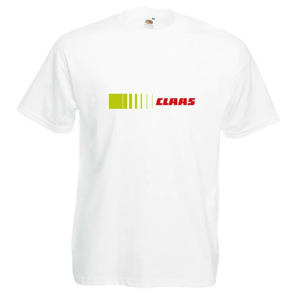 

Claas T-Shirt Tractor Farming Enthusiast New Famous Brand Men Tops Tees Top Brand Slim Clothing Retro T Shirts