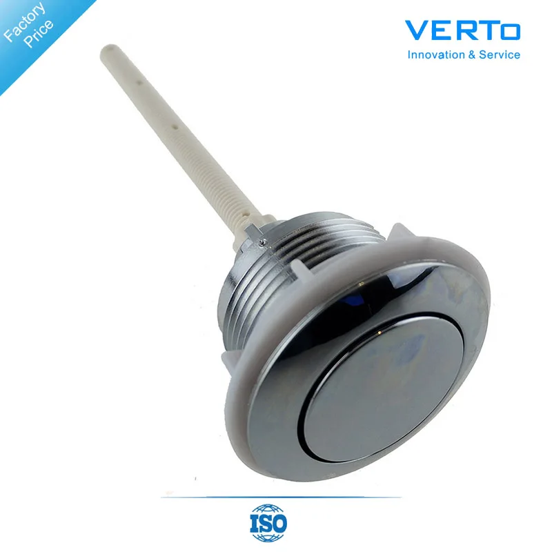 38mm Luxury Single Button Toilet Flush Button ABS Plastic