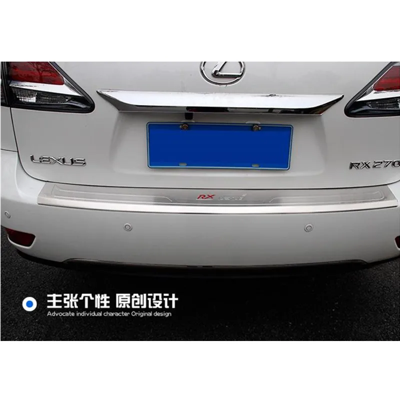 Stainless steel Rear Cargo Protector cover for LEXUS RX270 RX350 RX450 2010-2015